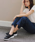 【安田美沙子さん着用】キャンバスリボンスリッポン
